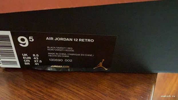 Rep Onekick (2016) 130690 002 Jordan Flu Game 12 Retro 0611